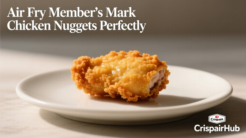 Air Fry Member's Mark Chicken Nuggets Crispy