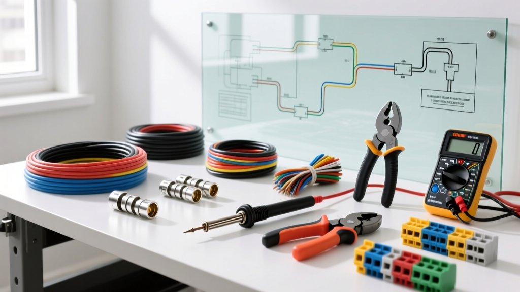 Light Electrical Wiring: Essential Materials & Tools Guide