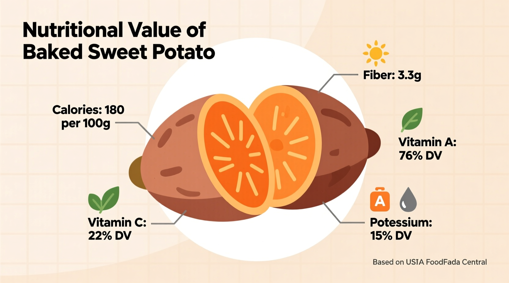 Baked Sweet Potato Nutrition Facts: Complete Breakdown