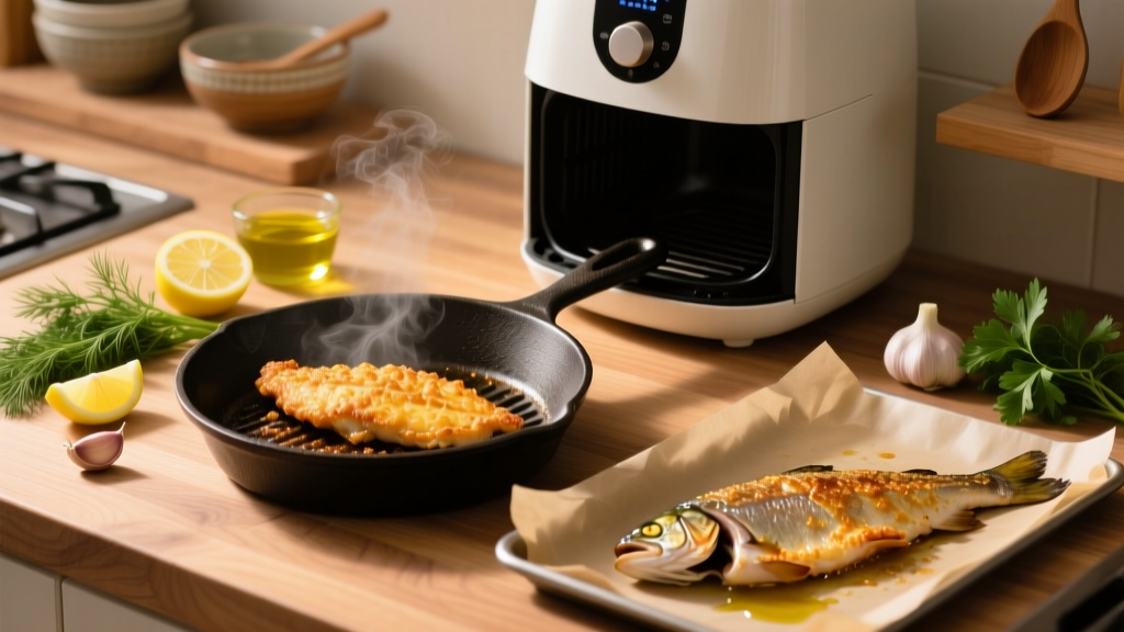Crispy Air Fried Trout Fillets in 12 Minutes