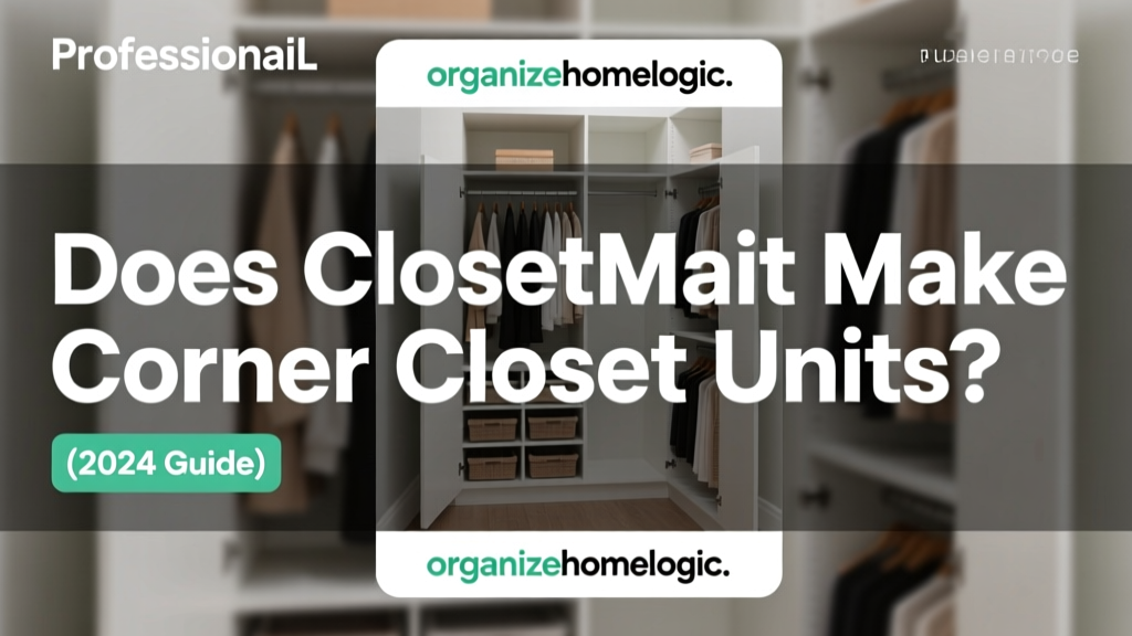 Does ClosetMaid Make Corner Closet Units? (2024 Guide)