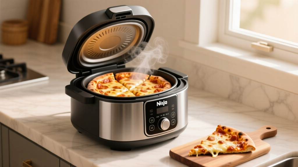 Best Ninja Foodi Setting for Frozen Pizza (Tested!)