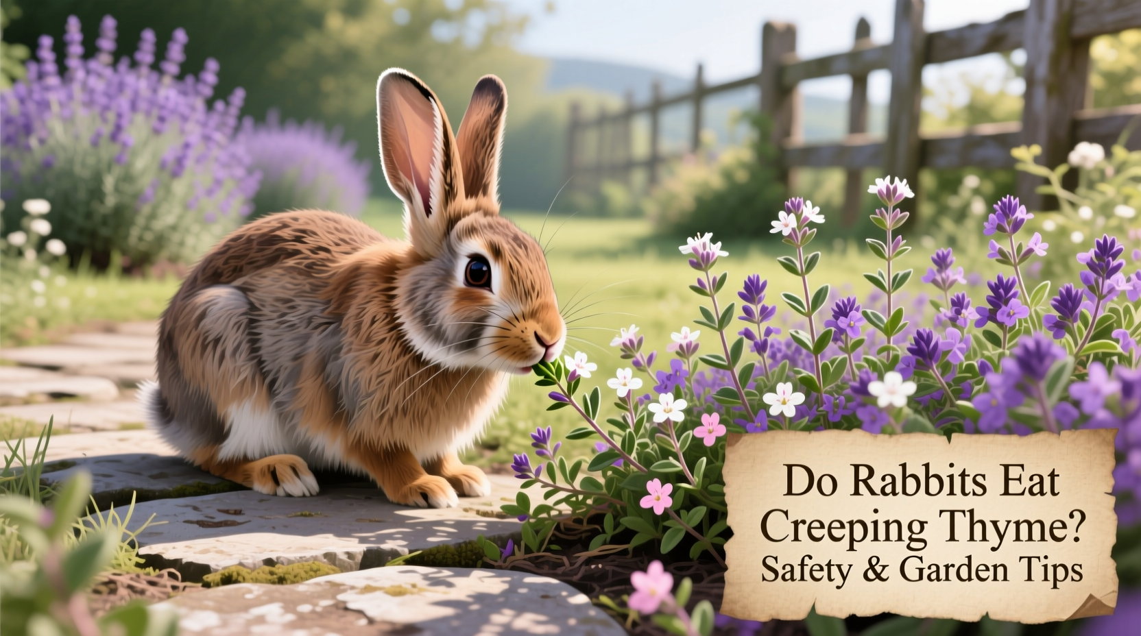 Do Rabbits Eat Creeping Thyme? | TheHomeSprouts