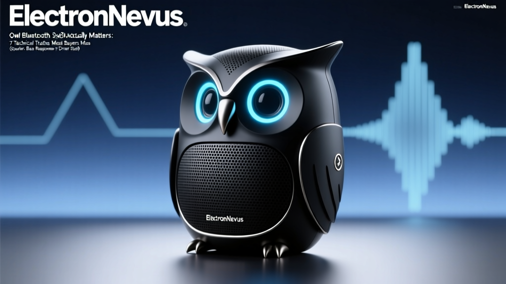 Owl Bluetooth Speaker What Actually Matters: 7 Technical Truths Most Buyers Miss (Spoiler: Bass Response ≠ Driver Size)
