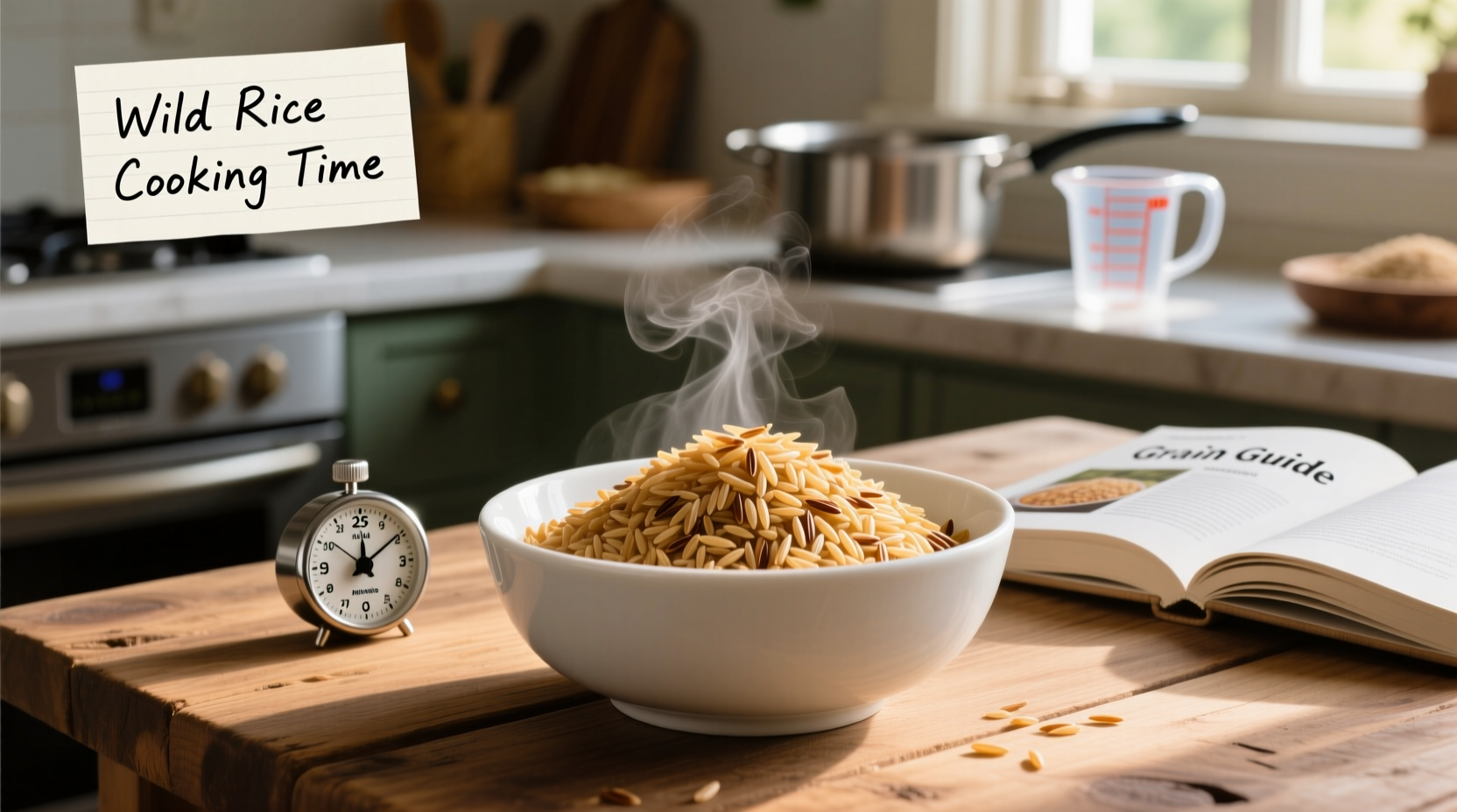 how long to cook wild rice