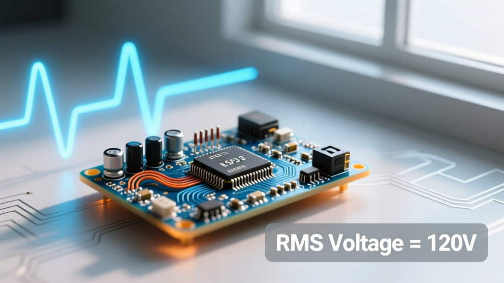 Understanding the Alternating Current Waveform and RMS Voltage