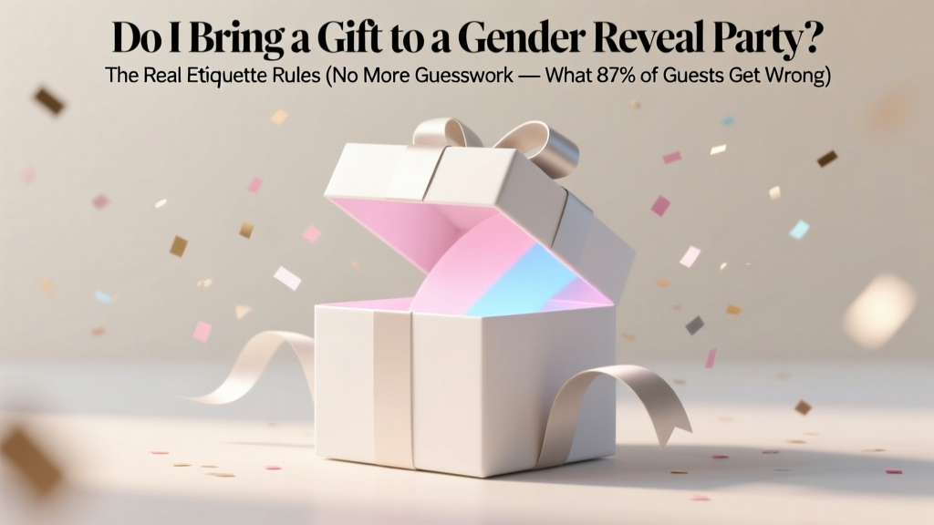 Do I Bring A Gift To A Gender Reveal Party (2026)