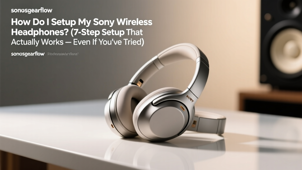 How Do I Setup My Sony Wireless Headphones (2026)