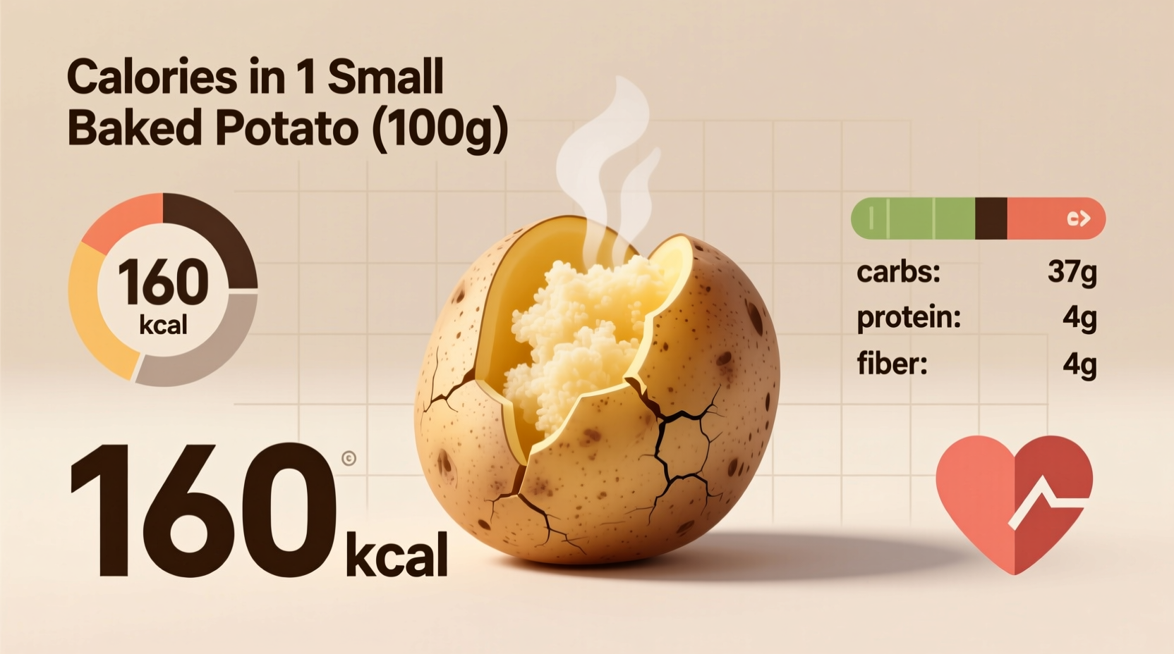 Small Baked Potato Calories: 130 Per Serving (With Facts)