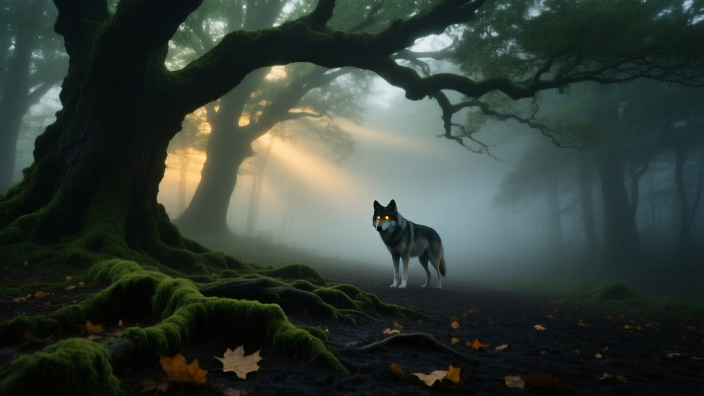 Forest and Wolf: Combined Dream Symbolism