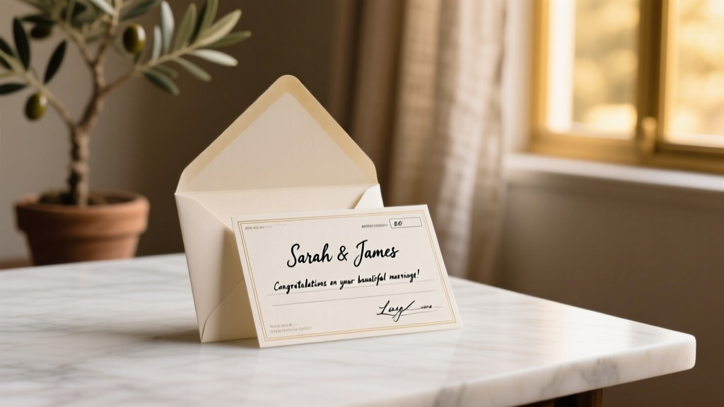 How to Address a Check for a Wedding Gift (2026)