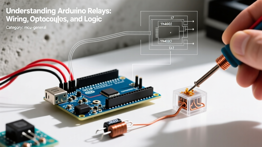 Understanding Arduino Relays: Wiring, Optocouplers, and Logic
