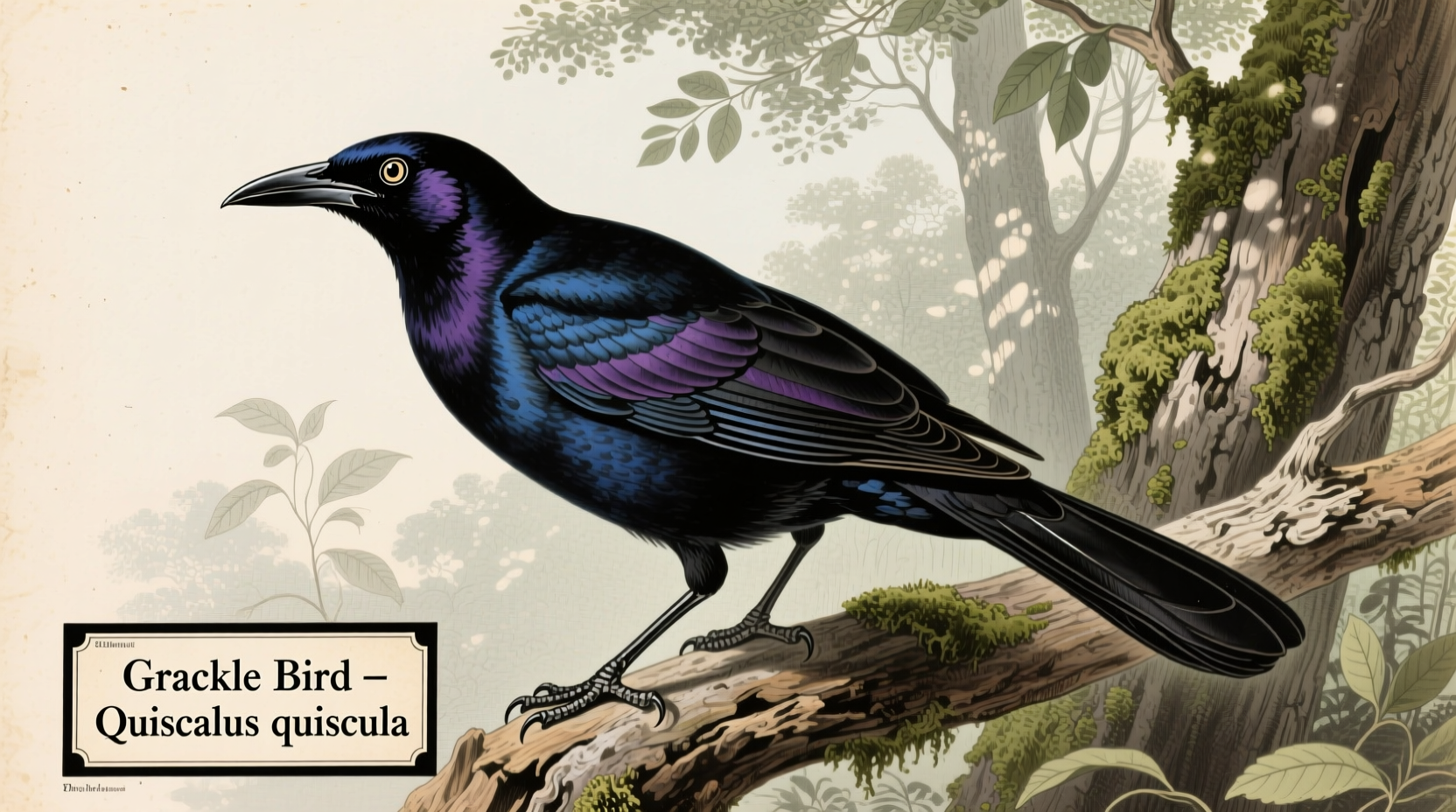 what is a grackle bird
