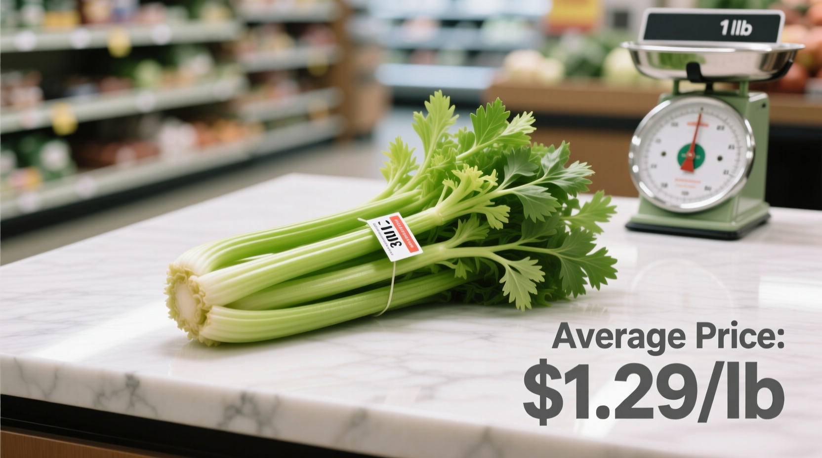 how much does celery cost on average