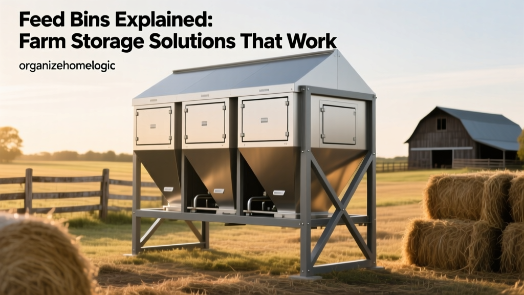 Feed Bins Explained: Farm Storage Solutions That Work