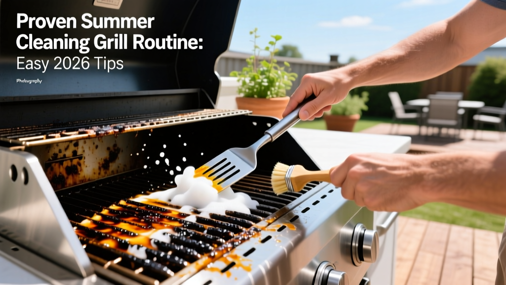 Proven Summer Cleaning Grill Routine: Easy 2026 Tips