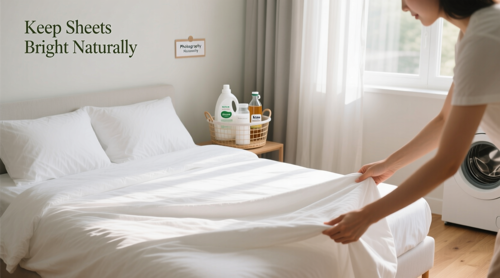 how to keep your white sheets bright without bleach or expensive detergents