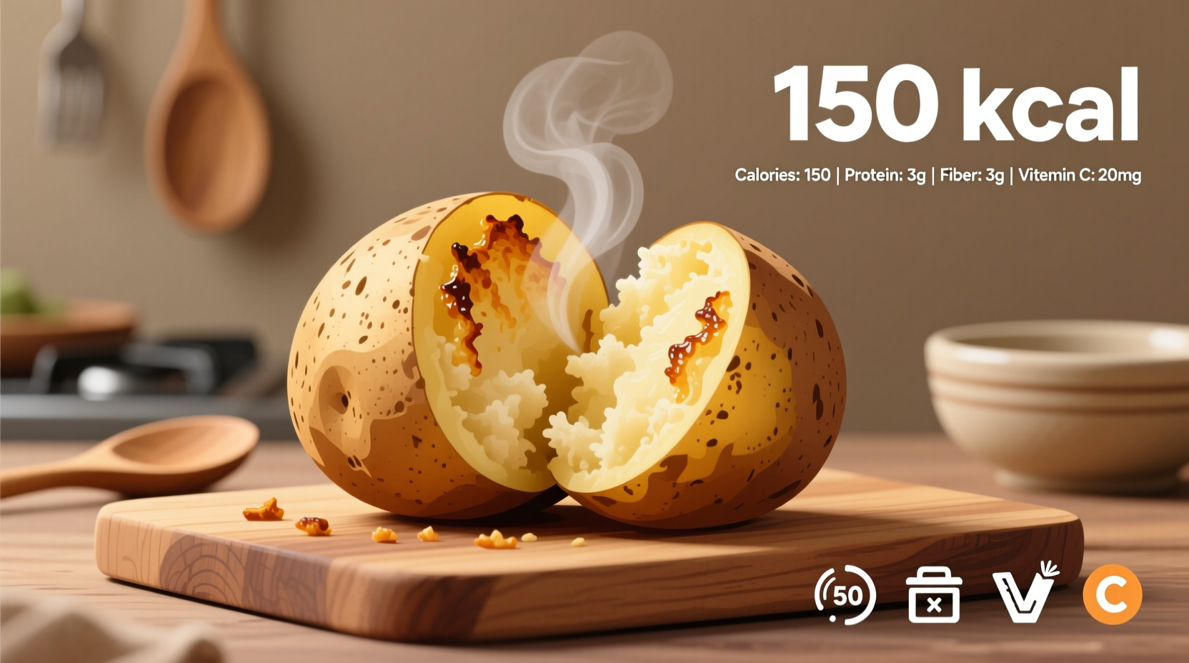 Roasted Potato Calories: Exact Count & Nutrition Facts