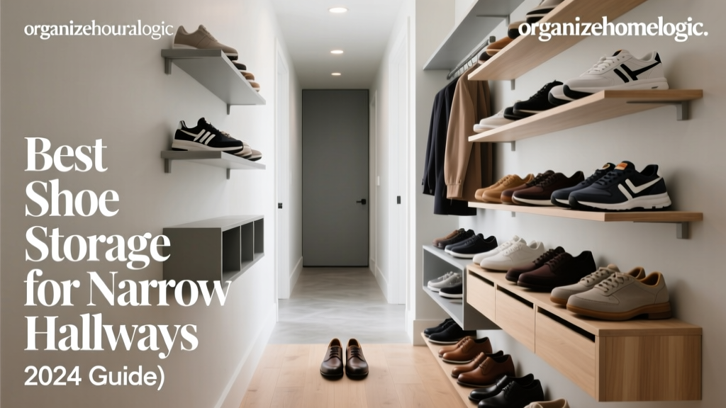 Best Shoe Storage for Narrow Hallways (2024 Guide)