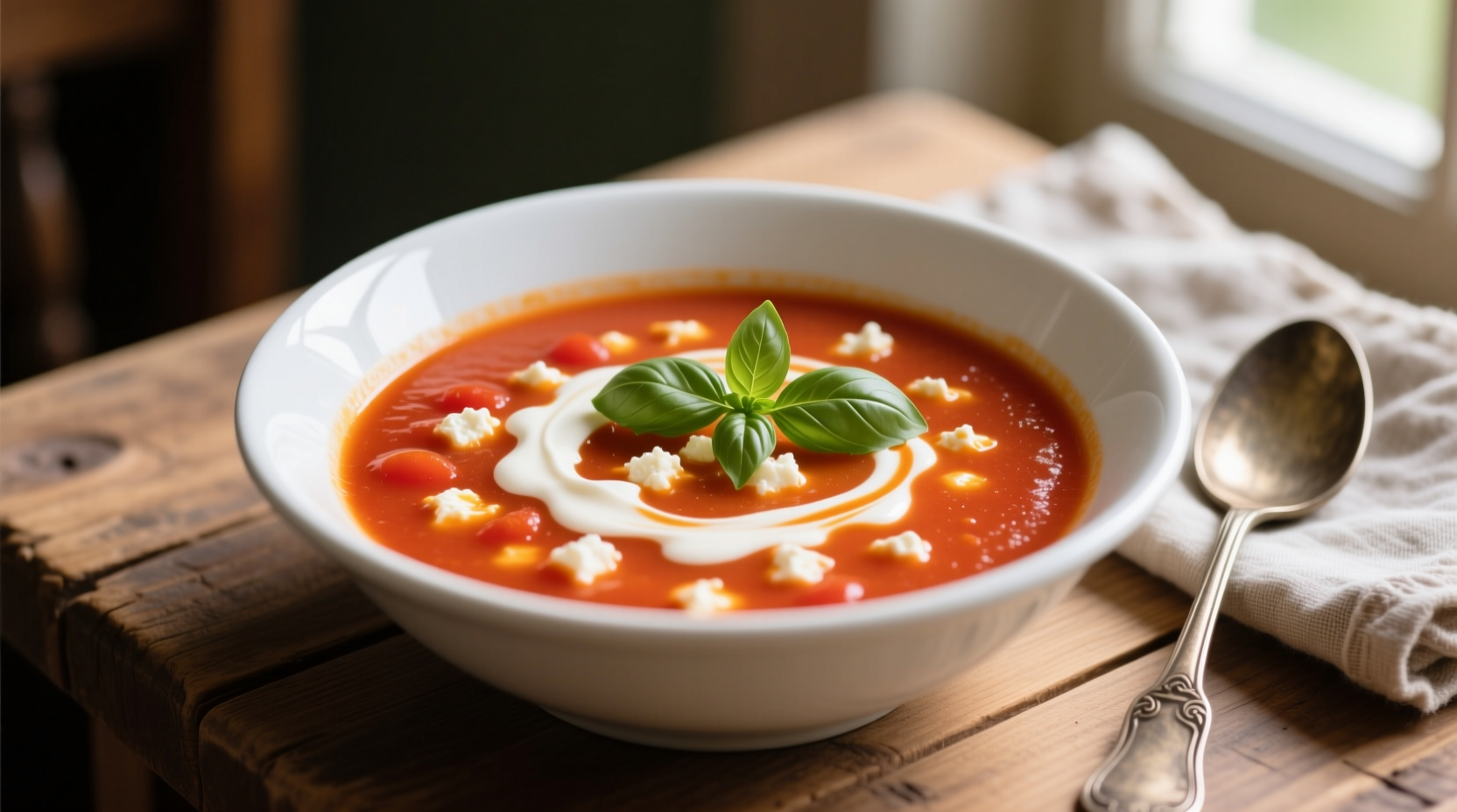 Cottage Cheese Tomaten-Suppe: Proteinreich & Cremig (Rezept)