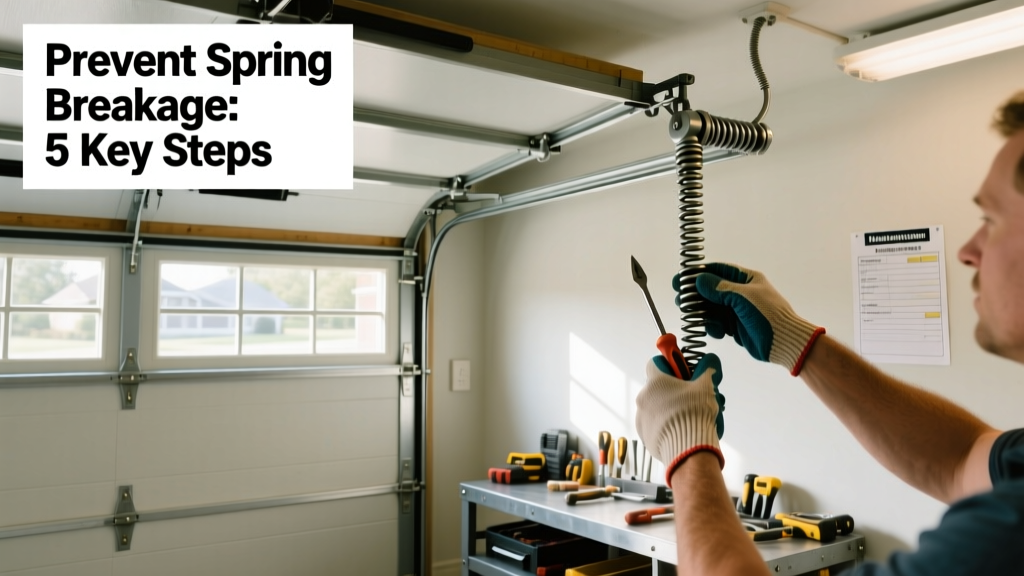 How to Prevent Garage Door Spring Breakage at Home