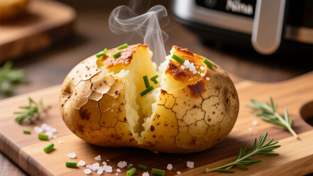 Perfect Baked Potato in Ninja Foodi Grill