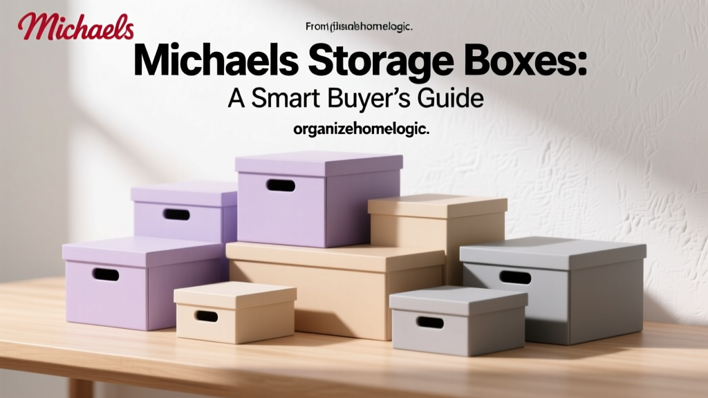 Michaels Storage Boxes: A Smart Buyer’s Guide