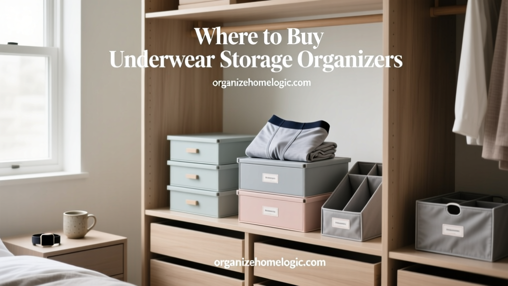 Where to Buy Underwear Storage Organizers (2024 Guide)