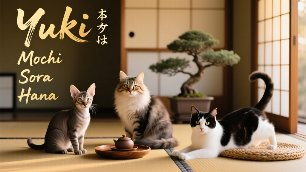 Japanese cat names