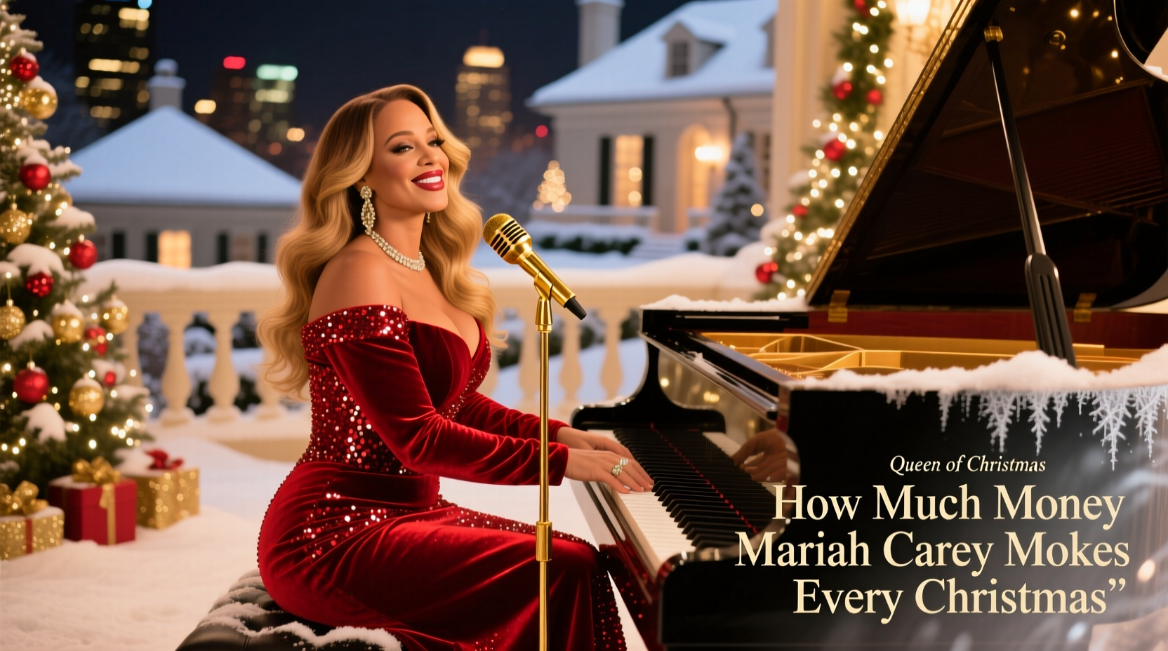 how much money does mariah carey make every christmas