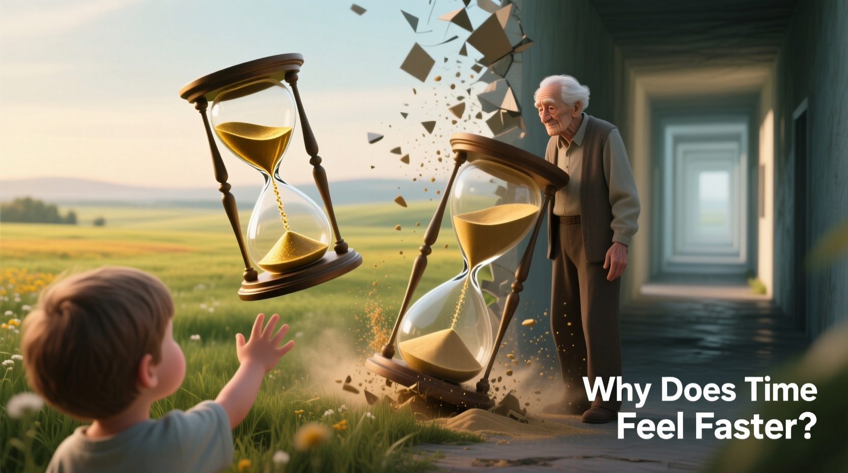why does time feel like it goes faster as you get older psychological effect