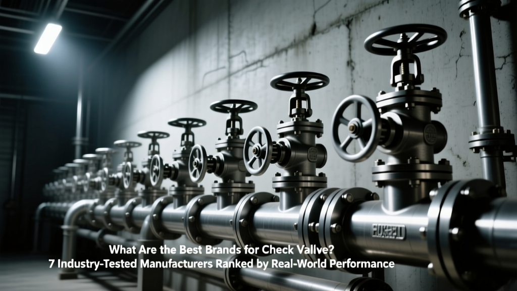 Top 7 Check Valve Brands: Real-World Reliability Ranked