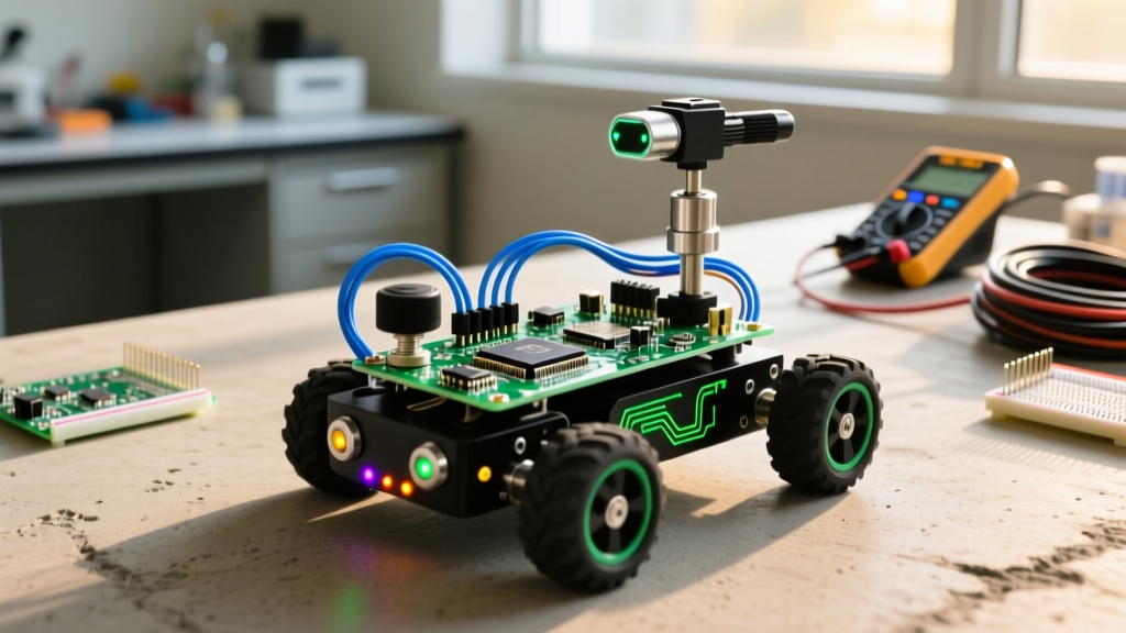 Winning Science Fair Robotics Projects: Build an ESP32 Telemetry Rover