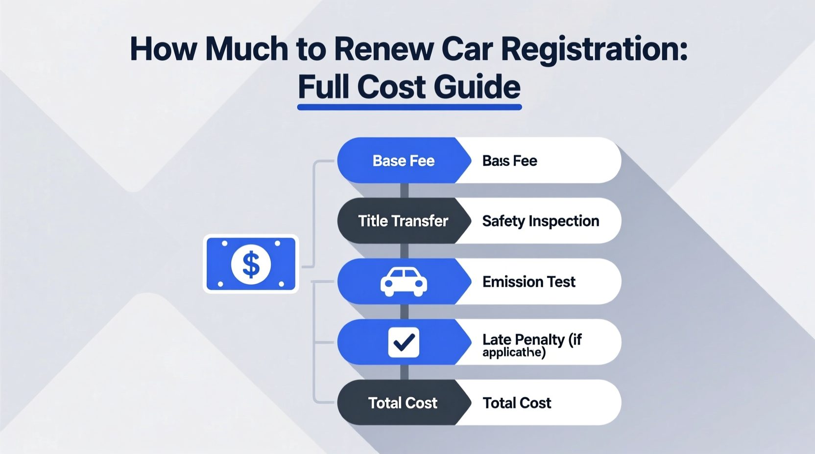 how much to renew car registration