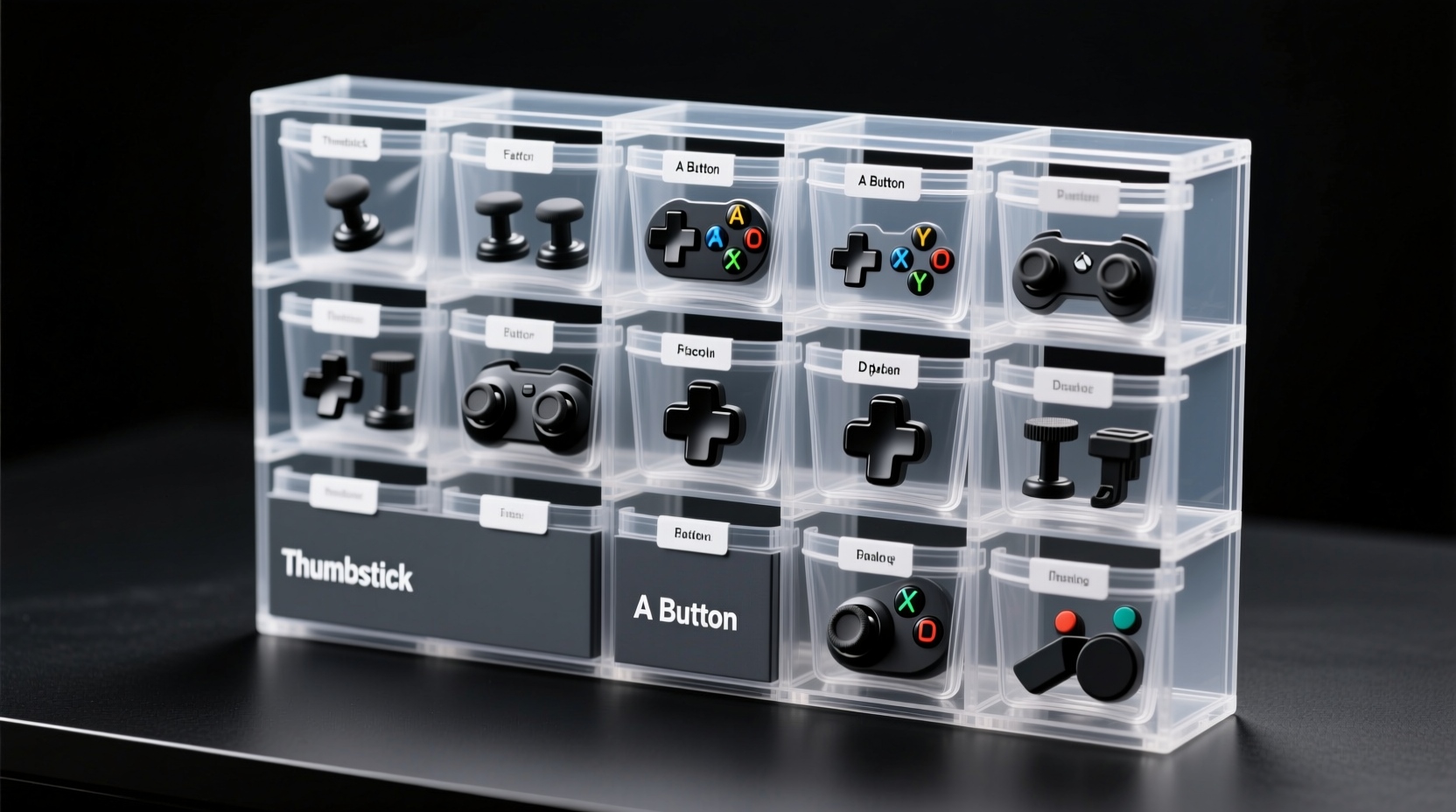 closet organization tips for controller skins buttons