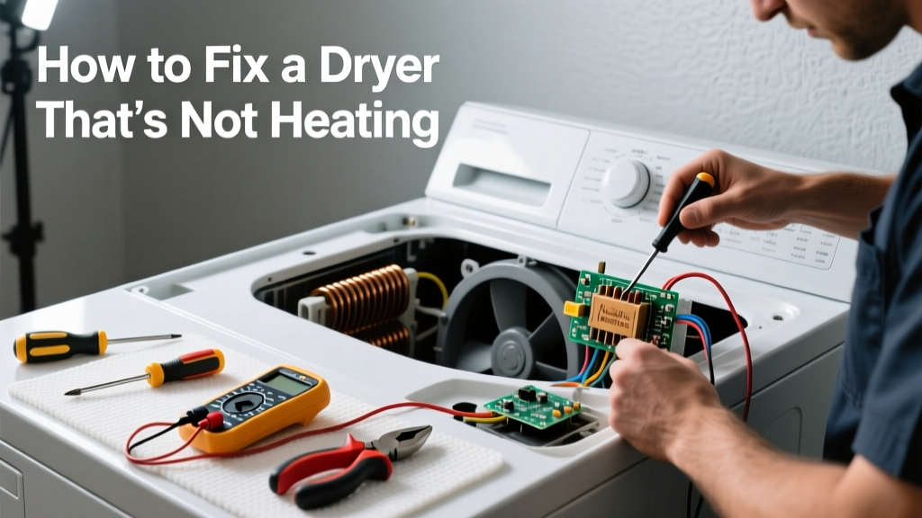How to Fix a Dryer That’s Not Heating