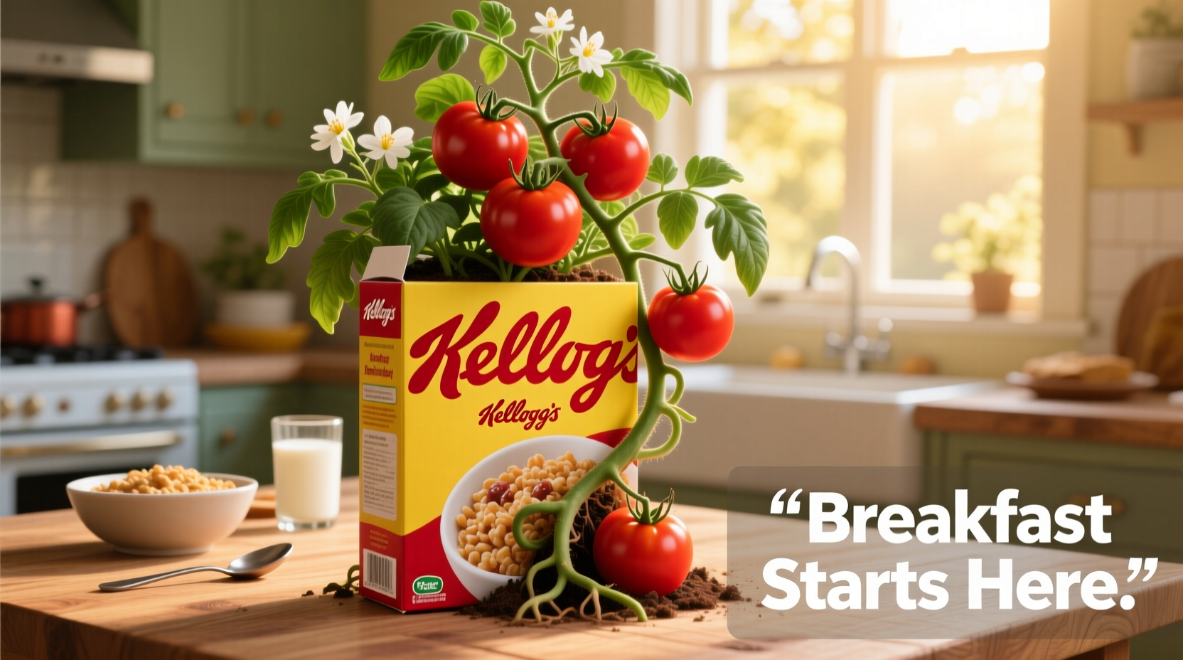 Kellogg's Breakfast Cereal vs Tomato Plants: Clearing Up Confusion