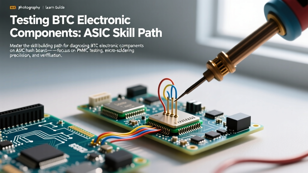 Testing BTC Electronic Components: ASIC Skill Path