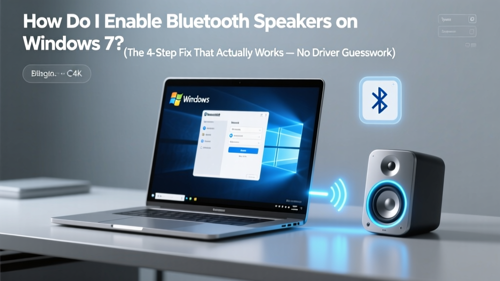 How Do I Enable Bluetooth Speakers On Windows 7 (2026)