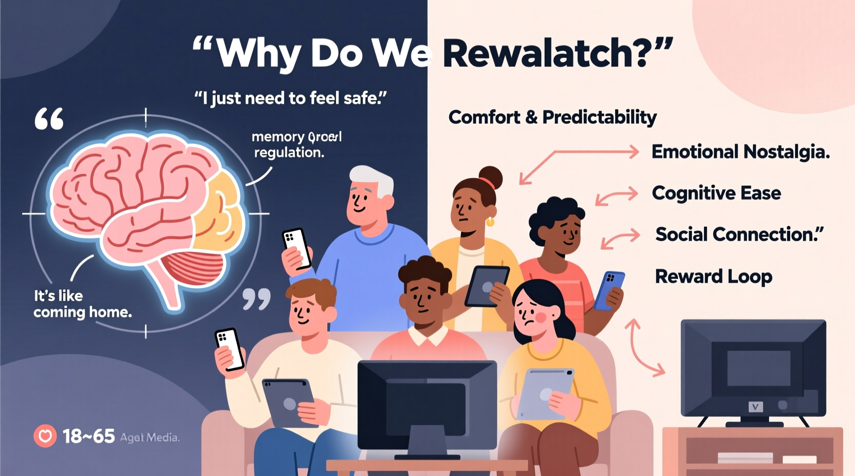 why do people rewatch the same shows and what psychology explains it