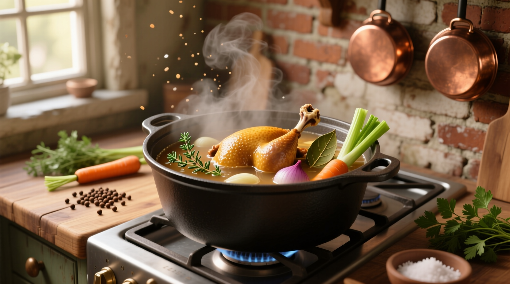 easy turkey stock