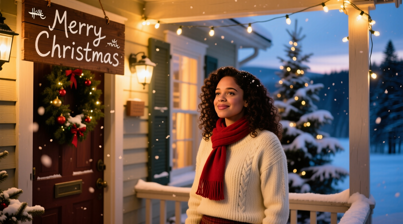 is mariah careys daughter in a christmas melody