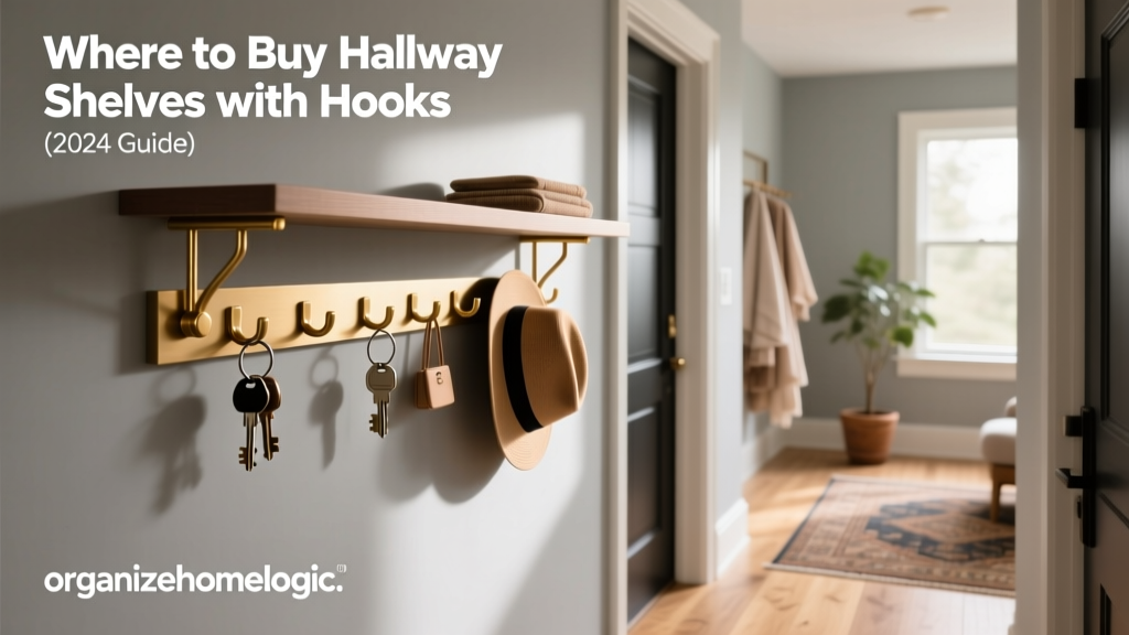 Where to Buy Hallway Shelves with Hooks (2024 Guide)