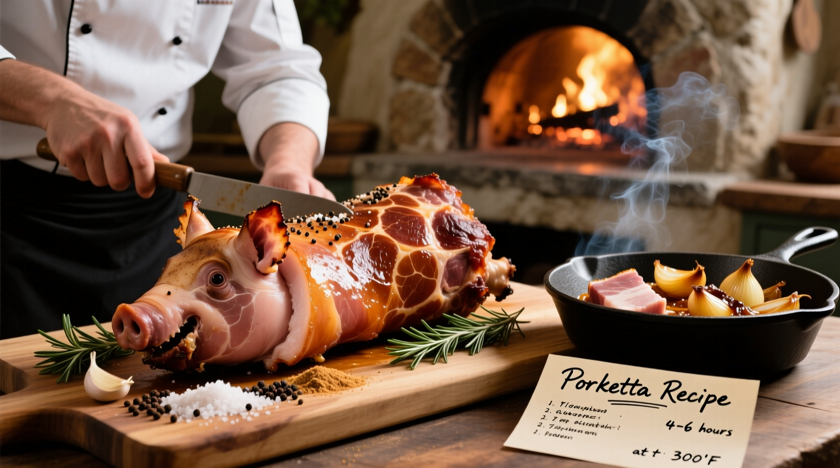 how to cook porketta