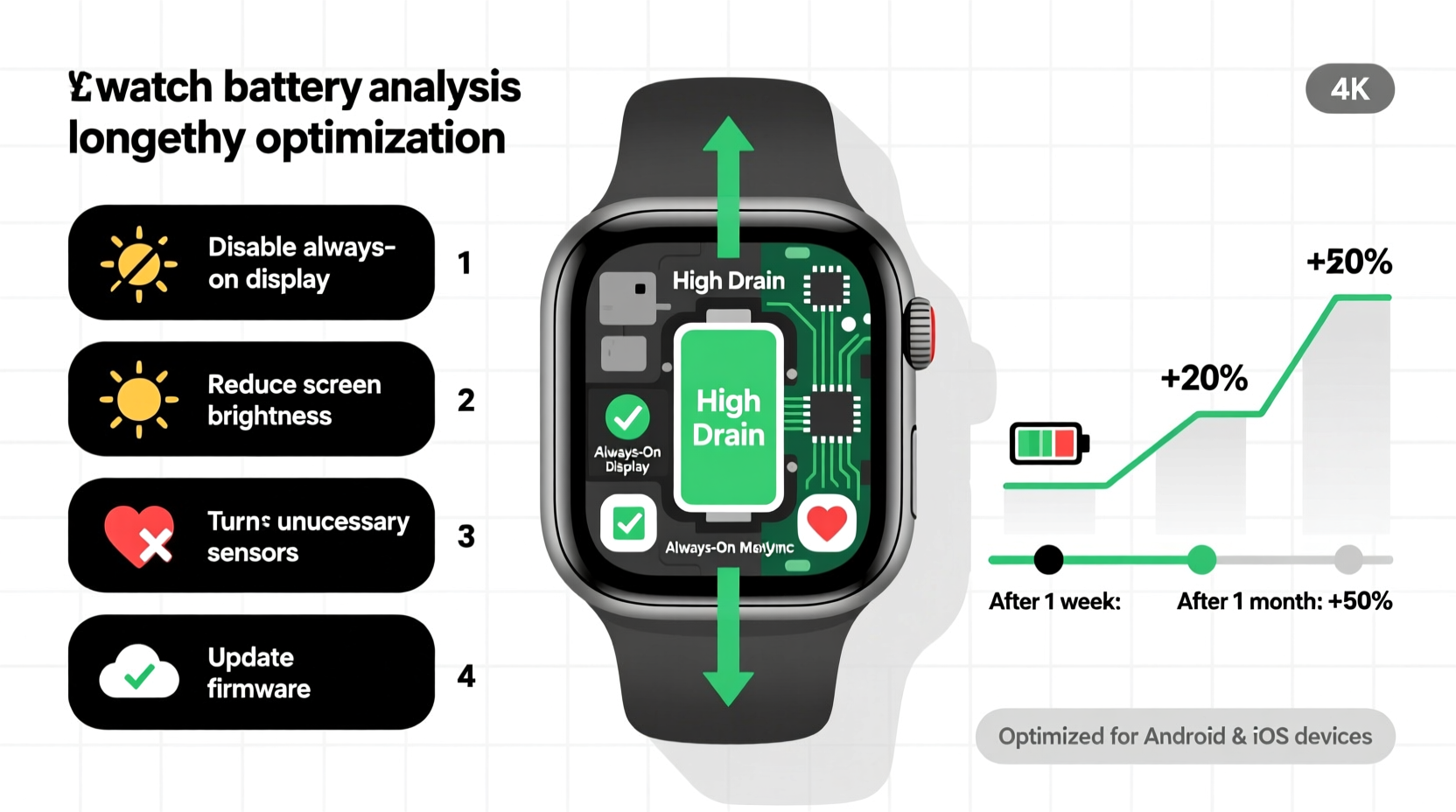 why does my smartwatch drain so fast and how to extend its life