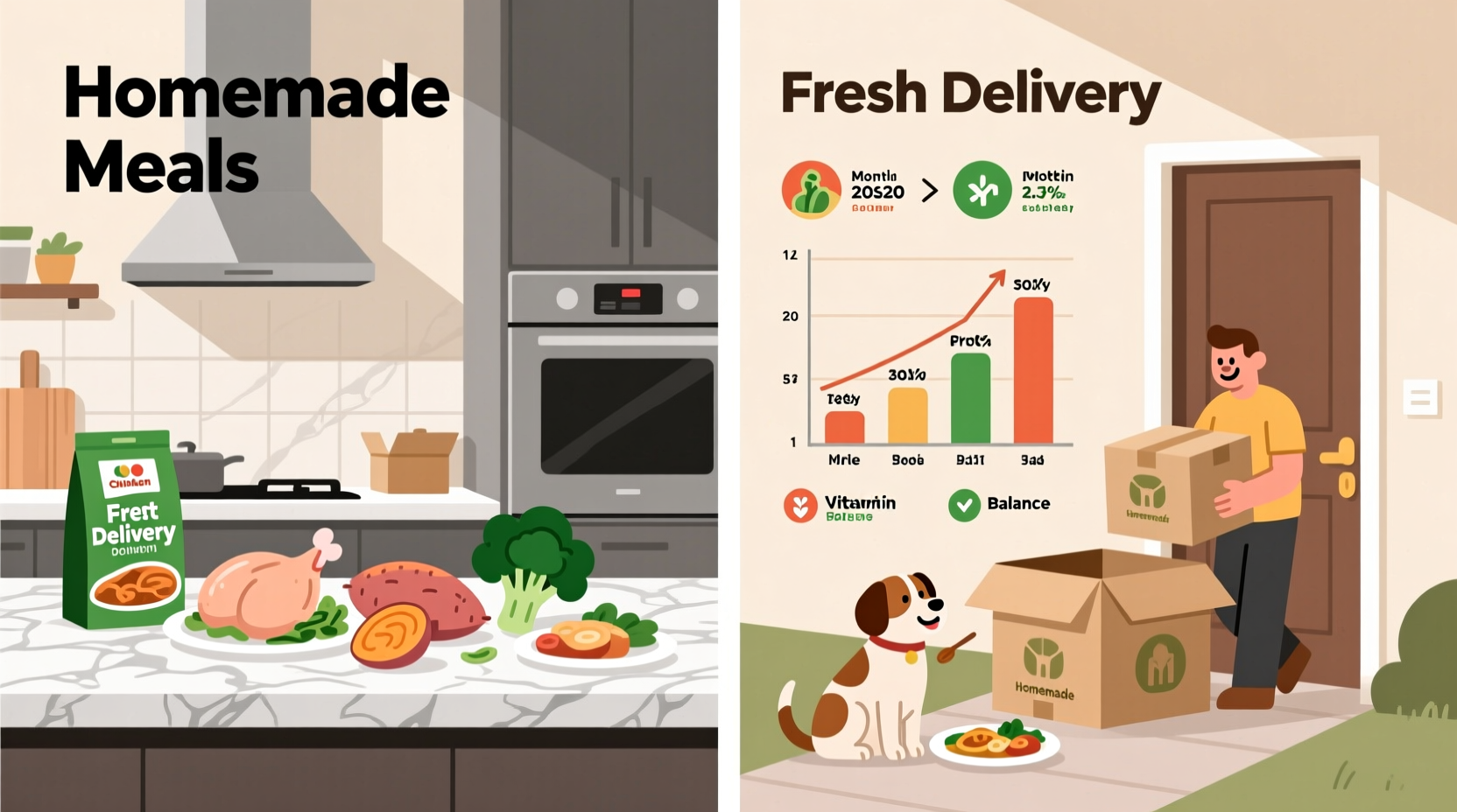fresh pet food delivery vs cooking at home cost breakdown and nutrition