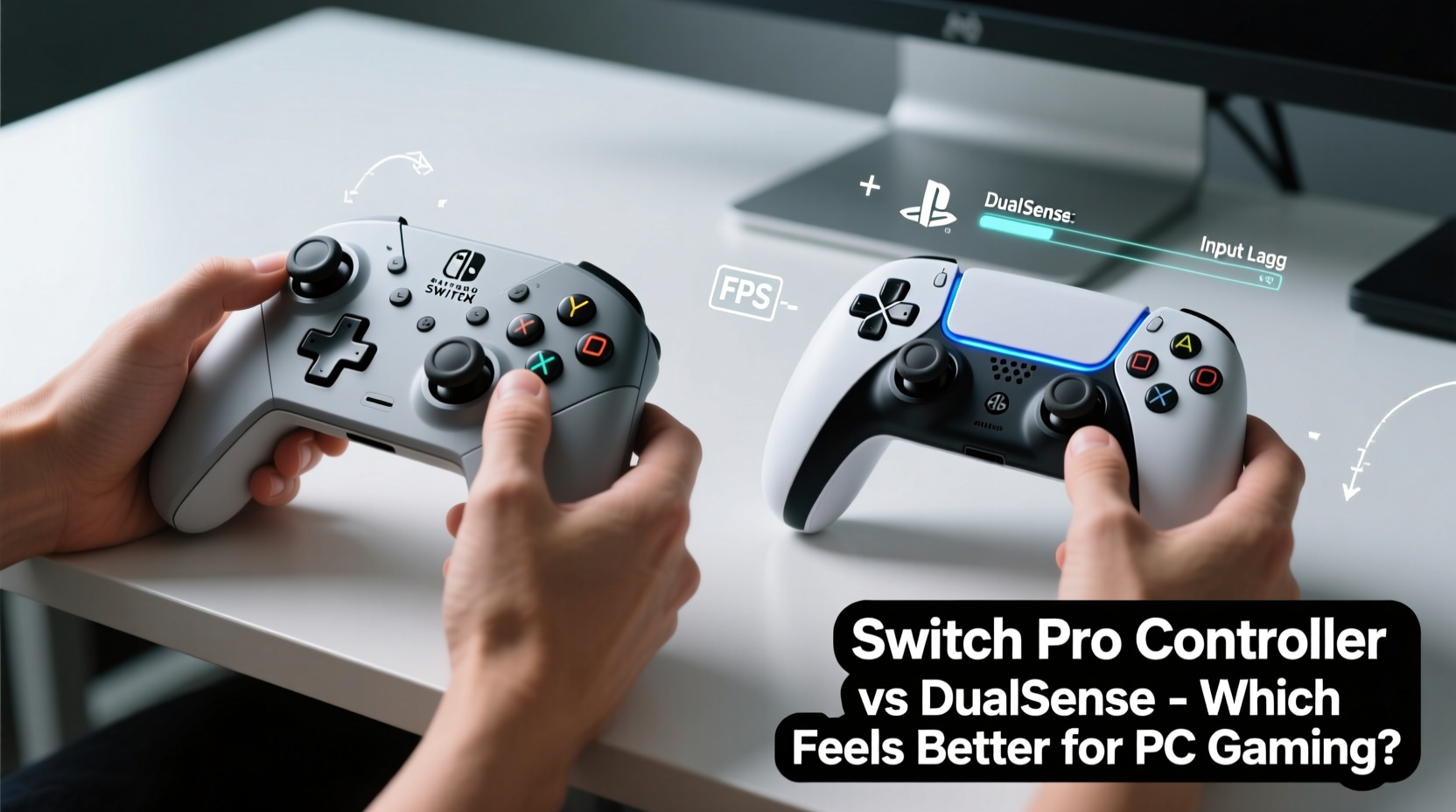 switch pro controller vs dualsense which feels better for pc gaming