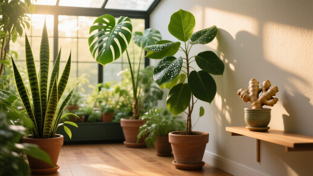 Ginger Water for Indoor Plants: Truth & Uses