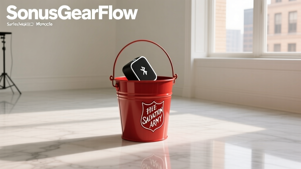 Salvation Army Bluetooth Speakers: Spot Working Models