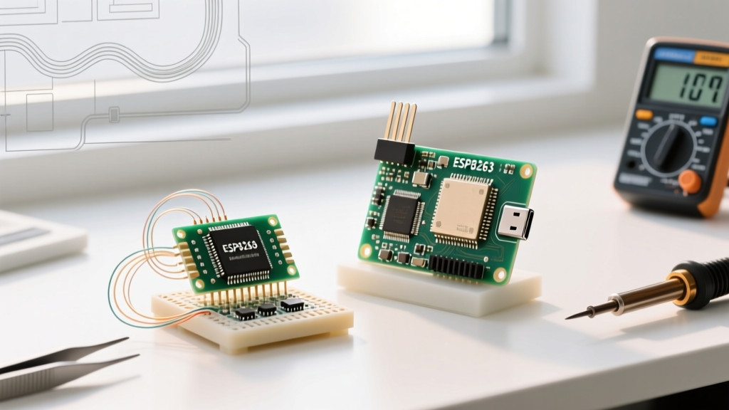 ESP8266 Arduino Library vs ESP32: Board & Ecosystem Review